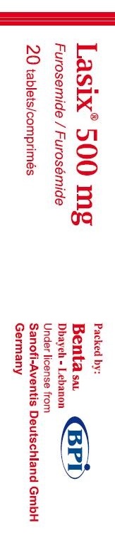 Lasix Tablets 500mg²